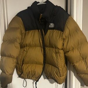 The North Face Jacket in Black and Gold